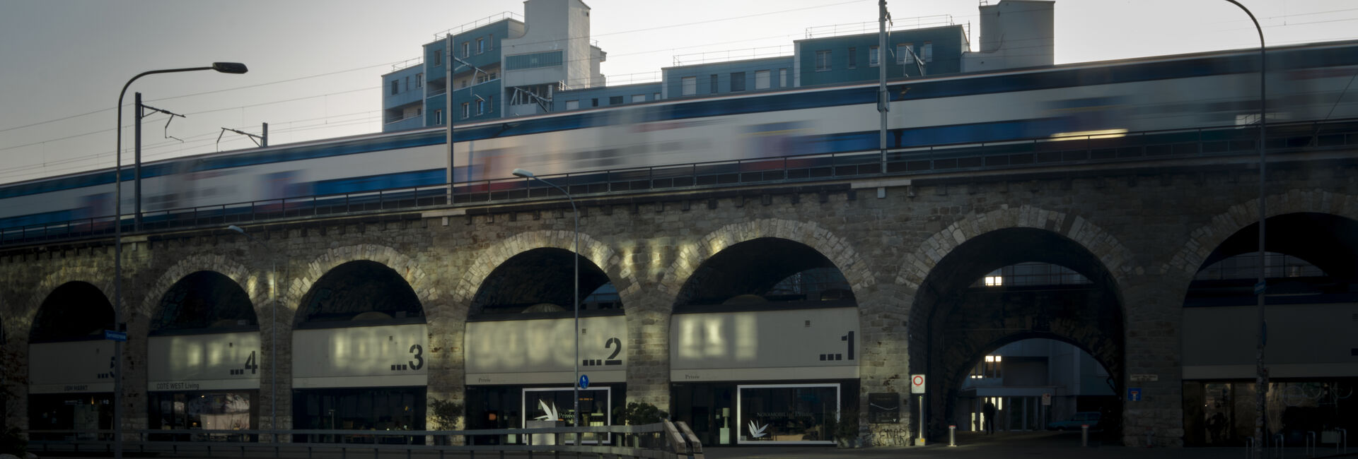 Das Viadukt in Zürich-West: Wo Geschichte pulsiert