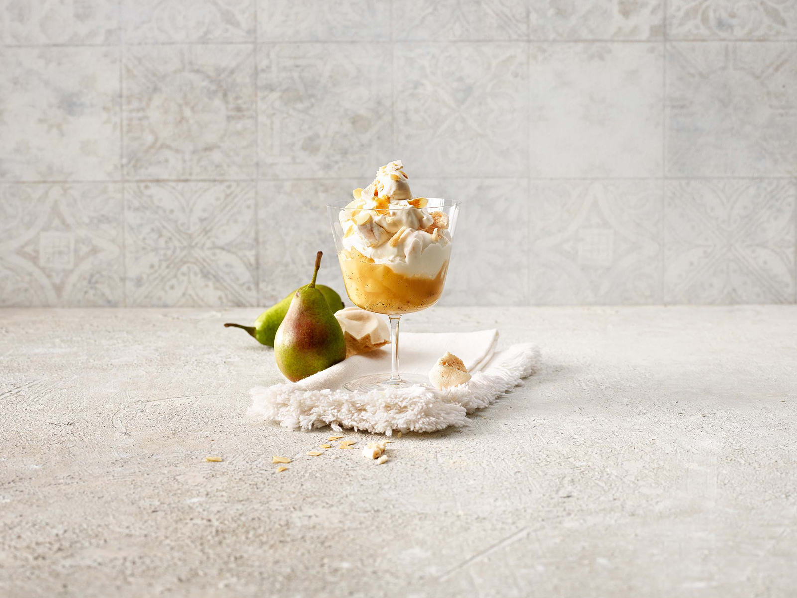 Birnenkompott mit Ingwer und Meringue-Rahm | Einfach Kochen by Meta ...