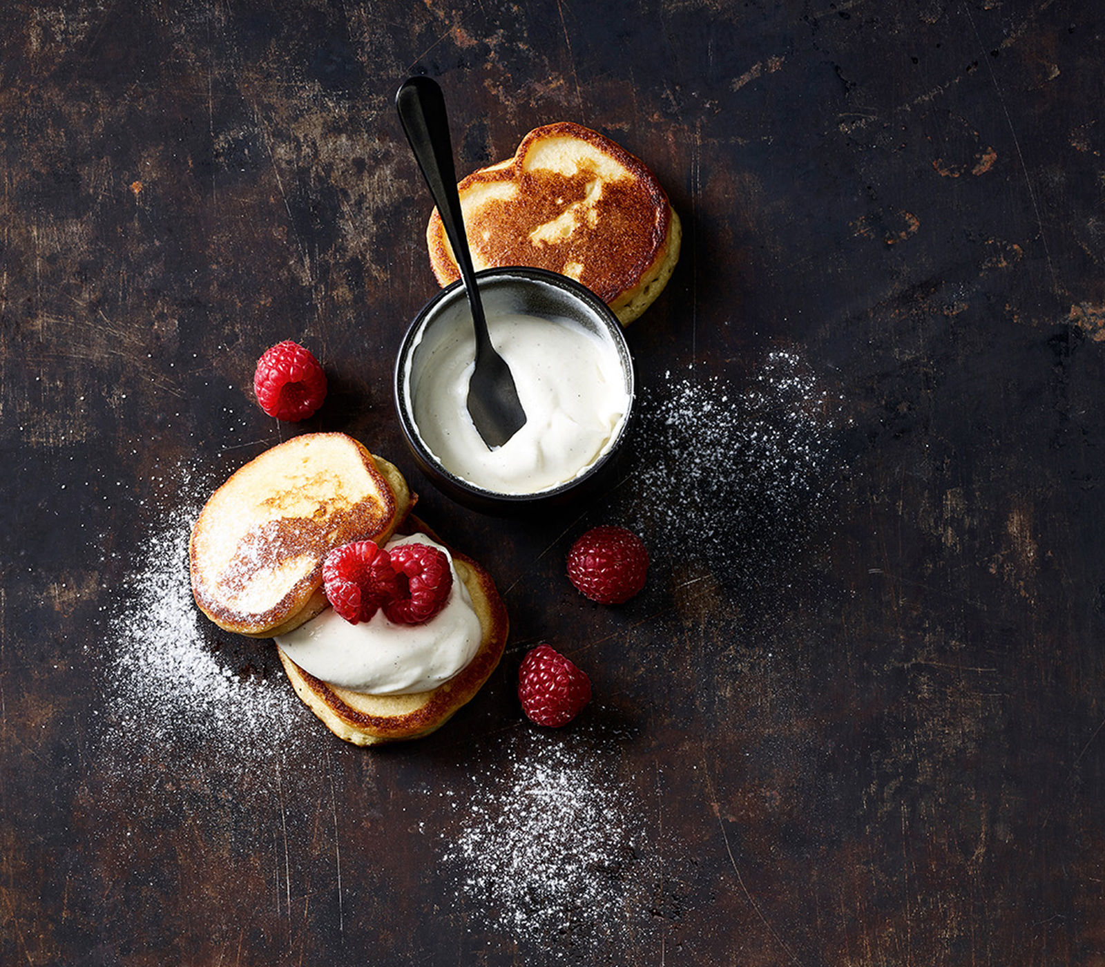 Mandel-Blinis mit Himbeeren | Einfach Kochen by Meta Hiltebrand | Rezepte Mandel-Blinis mit Himbeeren | Einfach Kochen by Meta Hiltebrand | Rezepte