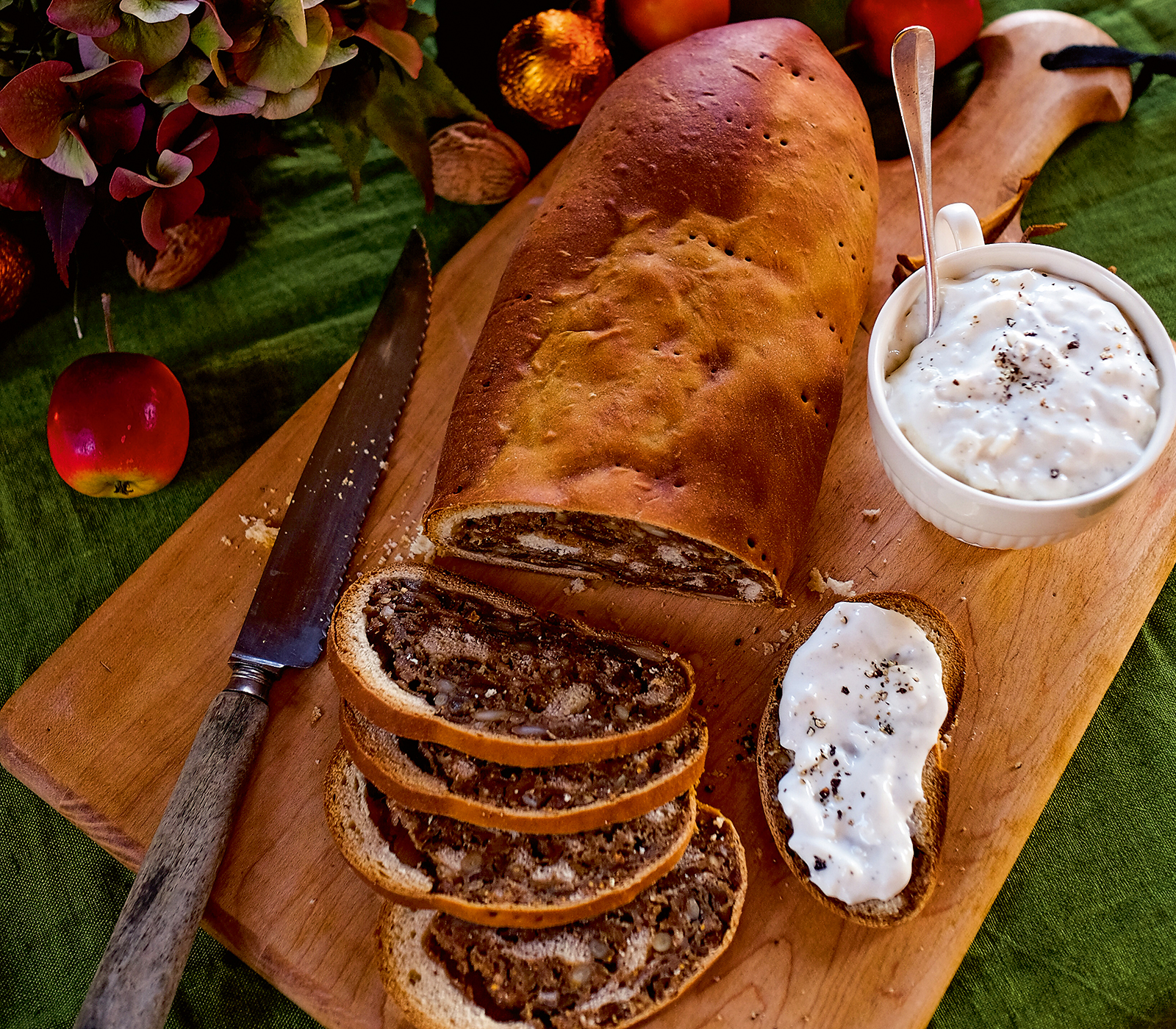 Birnenbrot mit Käsecreme | Einfach Kochen by Meta Hiltebrand | Rezepte Birnenbrot mit Käsecreme | Einfach Kochen by Meta Hiltebrand | Rezepte