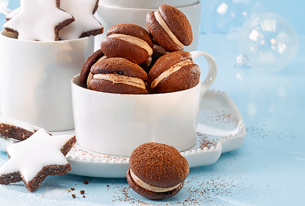 Mini-Lebkuchen-Whoopies | Einfach Kochen by Meta Hiltebrand | Rezepte
