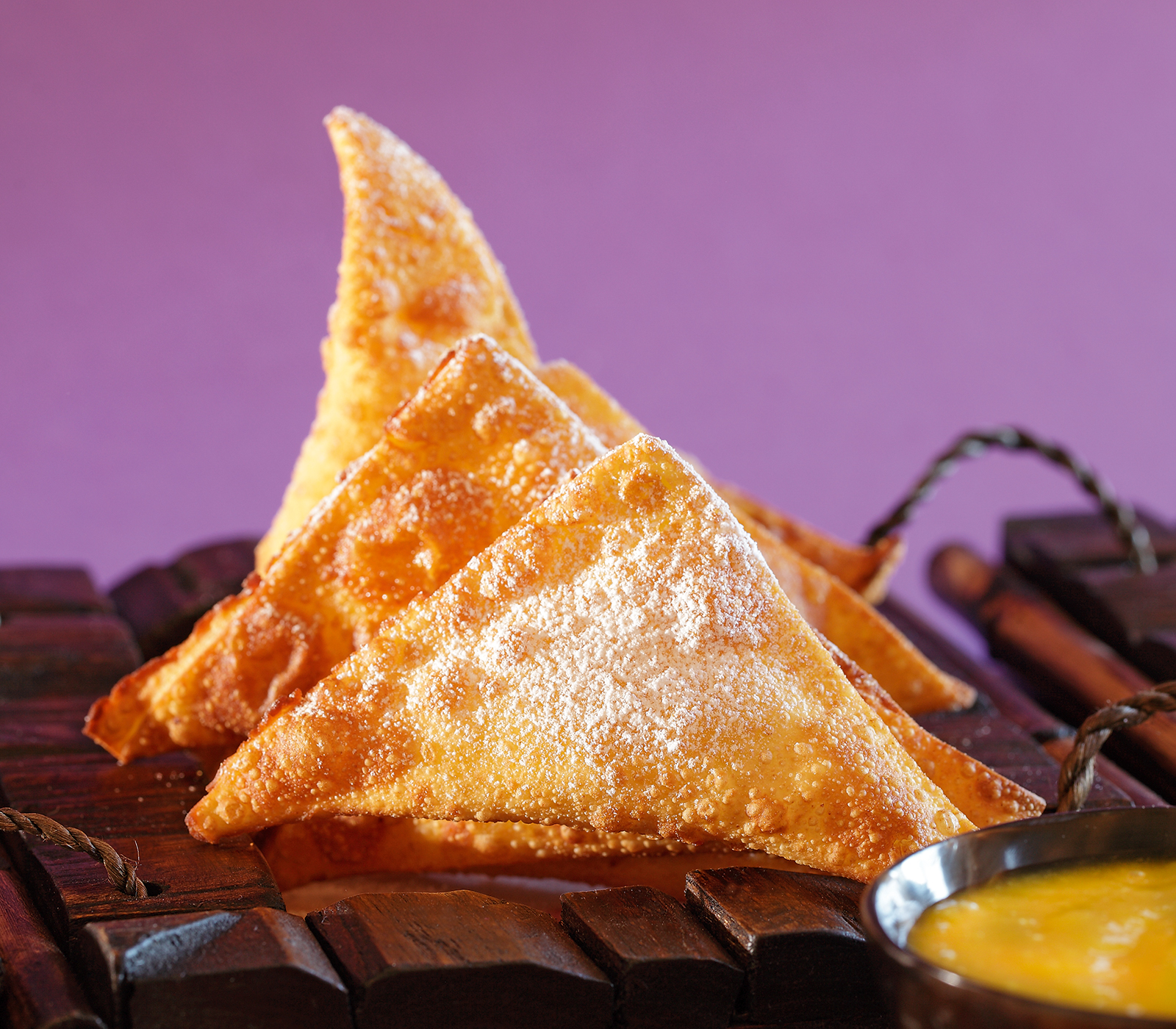 Süsse Wan Tan mit Mango | Einfach Kochen by Meta Hiltebrand | Rezepte