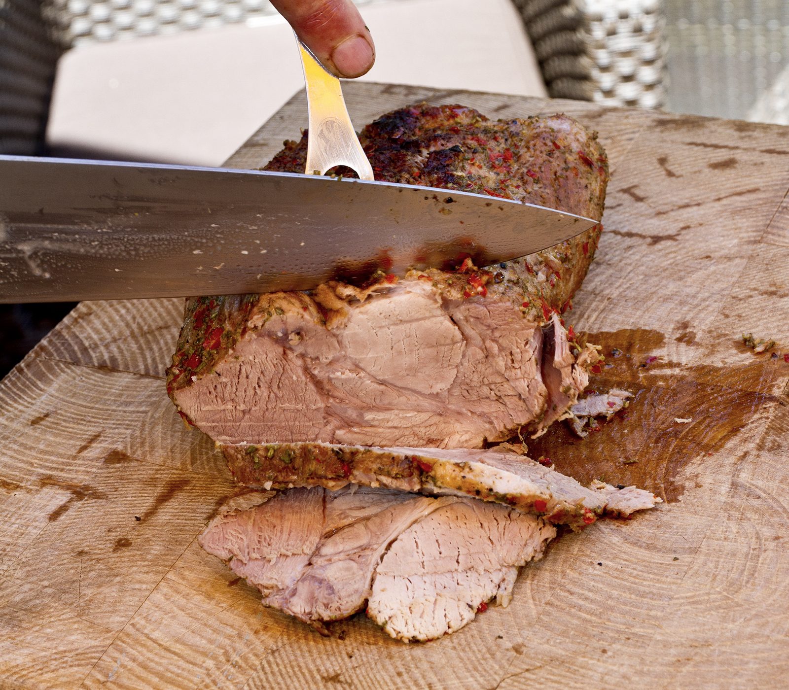 Schweinshals an Ingwer-Rosmarin-Marinade | Einfach Kochen by Meta ... Schweinshals an Ingwer-Rosmarin-Marinade | Einfach Kochen by Meta ...