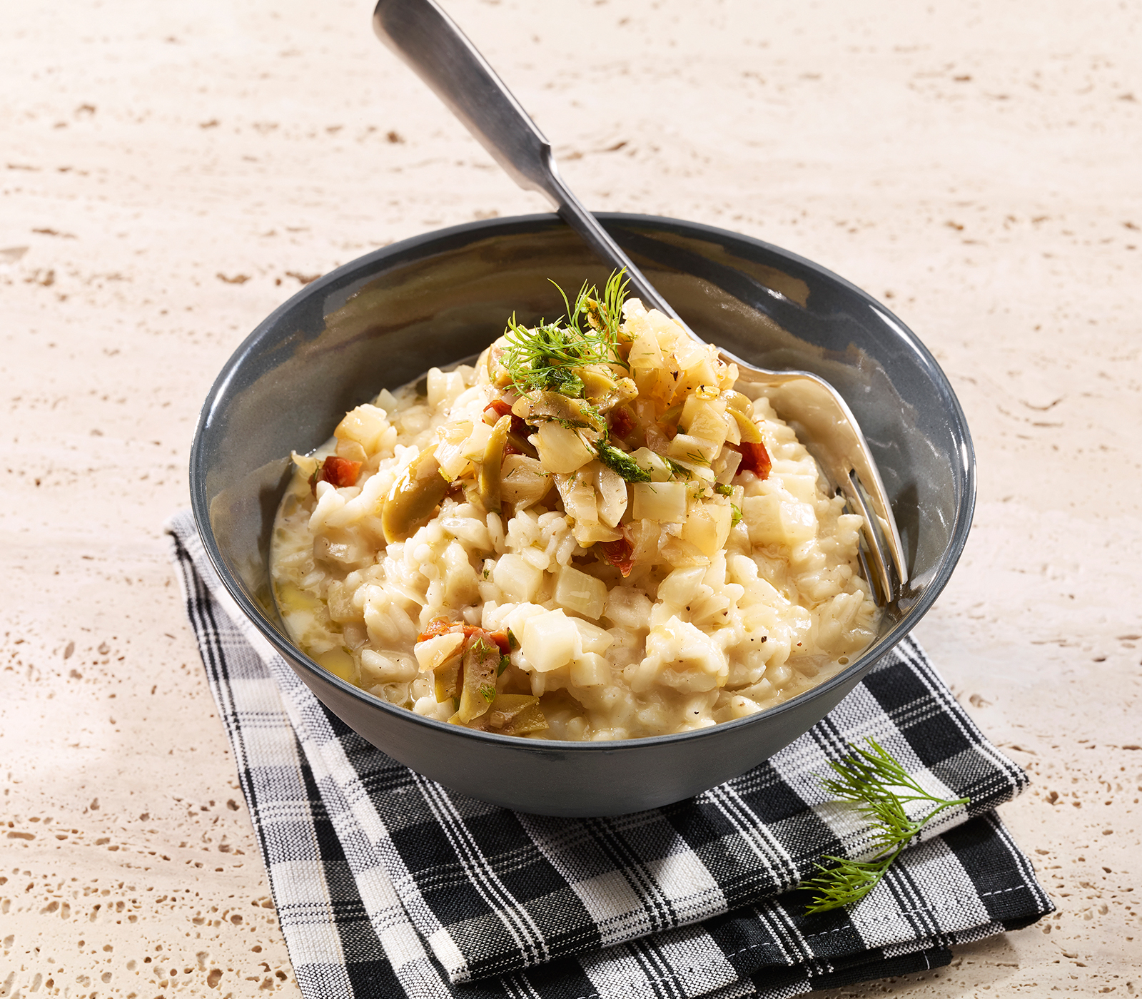 Risotto mit Fenchel-Oliven-Pesto | Einfach Kochen by Meta Hiltebrand ...