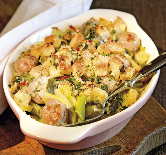 Lauchgratin mit Wurst und würziger Kruste | Einfach Kochen by Meta ... Lauchgratin mit Wurst und würziger Kruste | Einfach Kochen by Meta ...