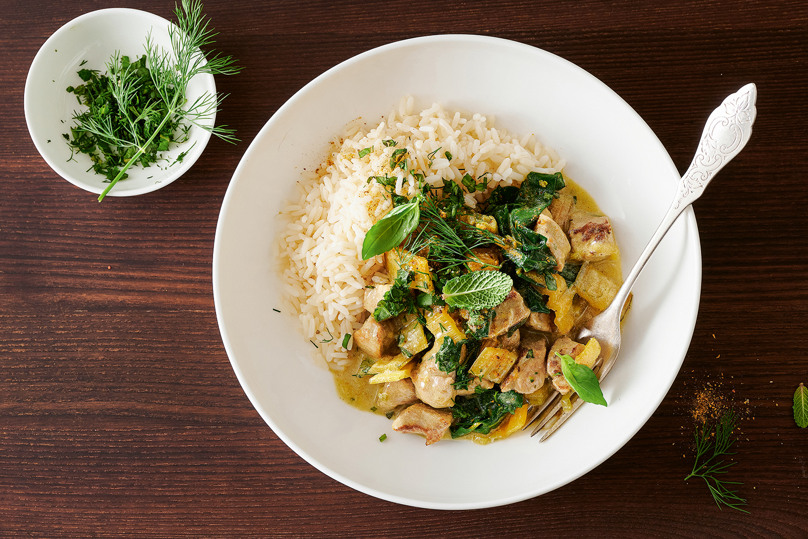 Kalbsgeschnetzeltes mit Krautstielen an Joghurtsauce | Einfach Kochen ...