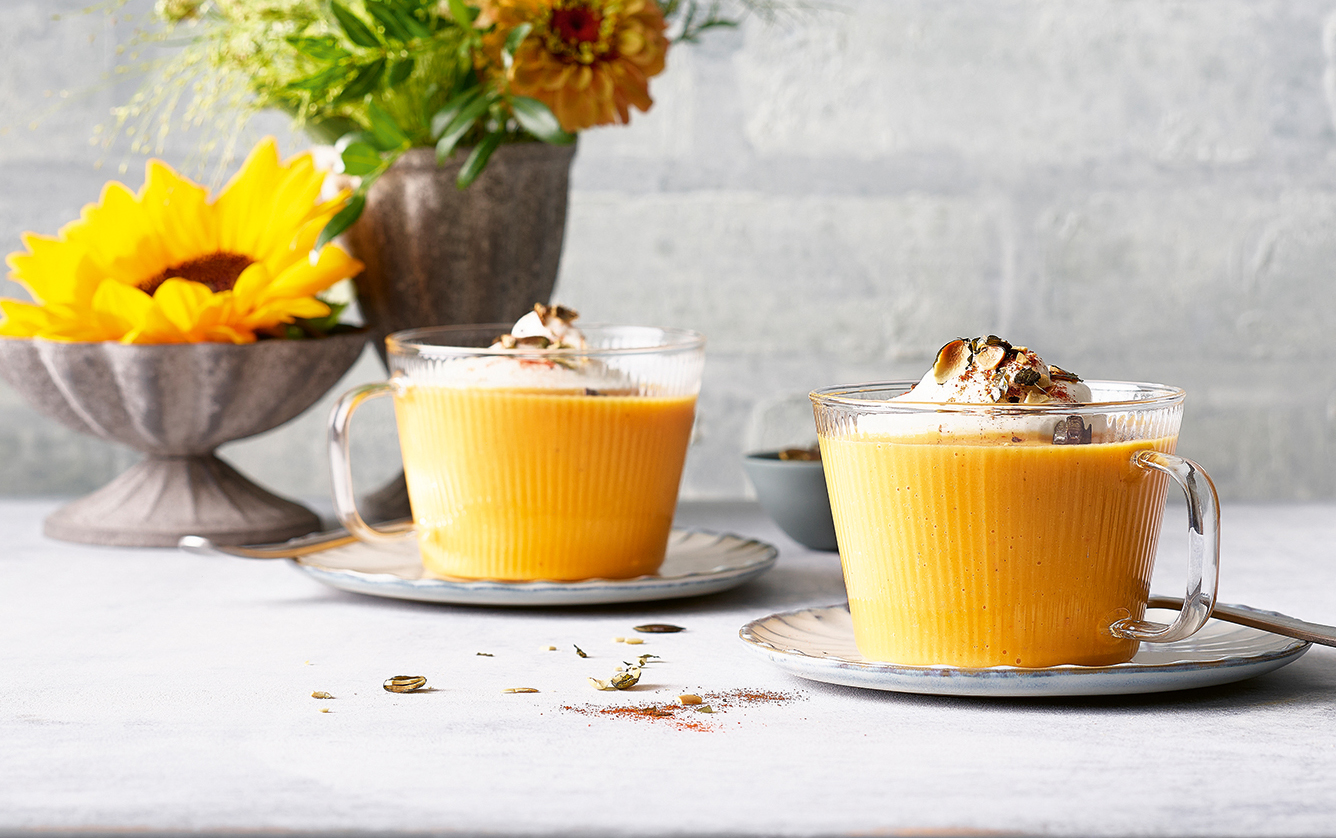 Cappuccino von geröstetem Kürbis | Einfach Kochen by Meta Hiltebrand ...