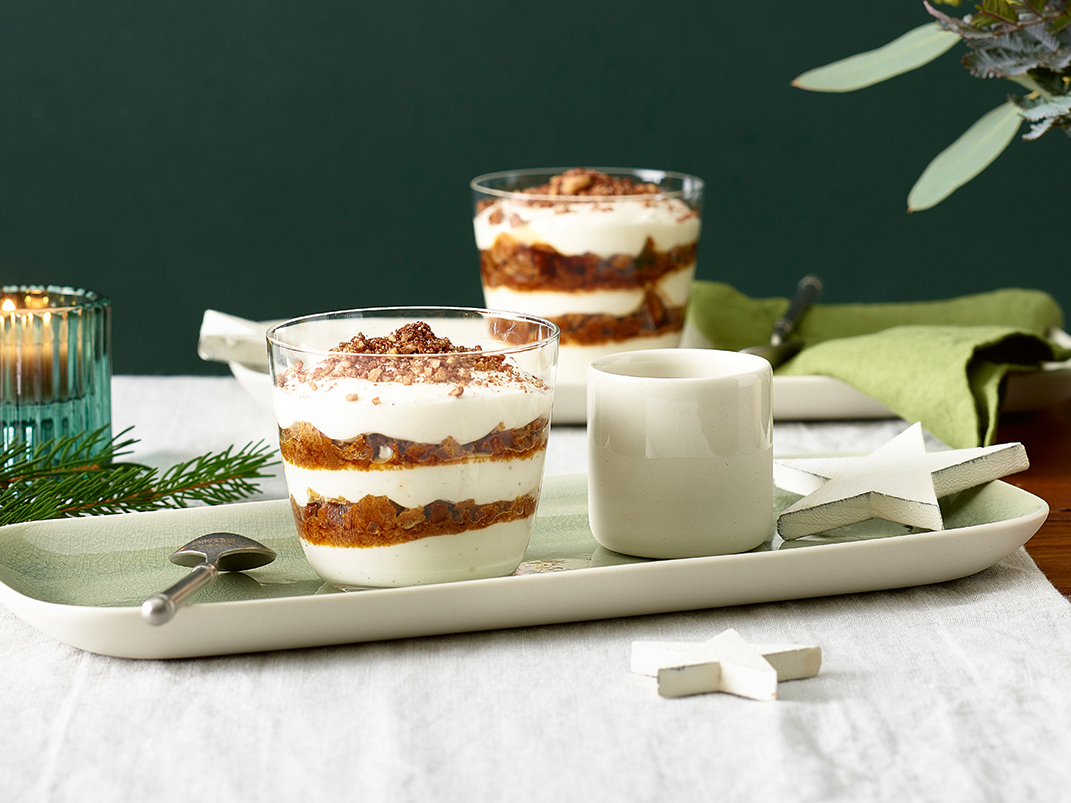 Lebkuchen-Tiramisu im Glas | Einfach Kochen by Meta Hiltebrand | Rezepte