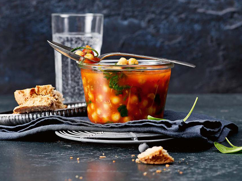 Kichererbsensuppe mit Spinat | Einfach Kochen by Meta Hiltebrand | Rezepte